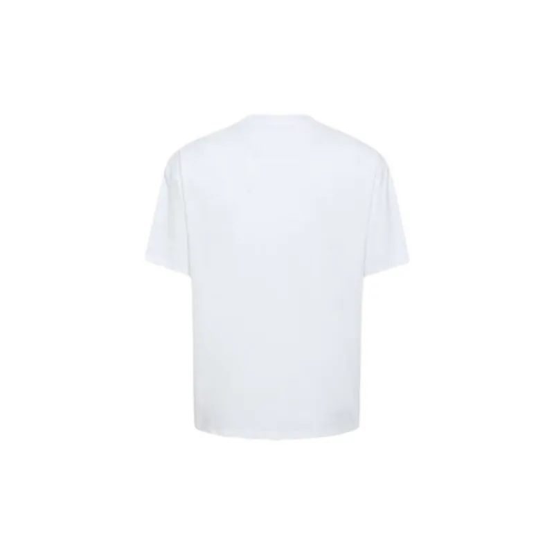 Retro Print Distressed Short Sleeve T Shirt-3