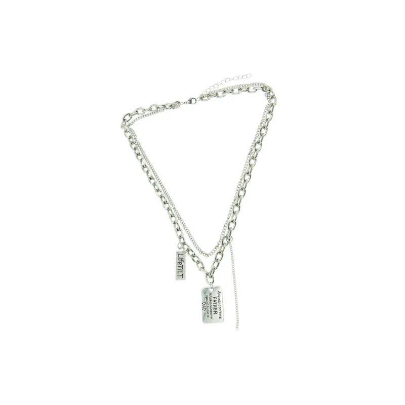 Multi Layer Metal Punk Pants Chain-0