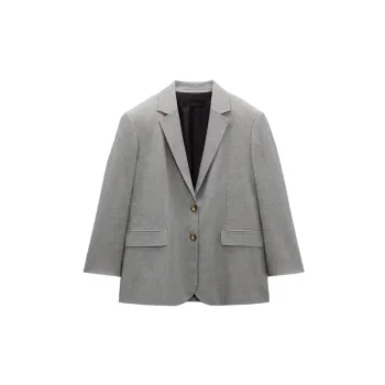 Casual Loose Polyester Business Suit Women