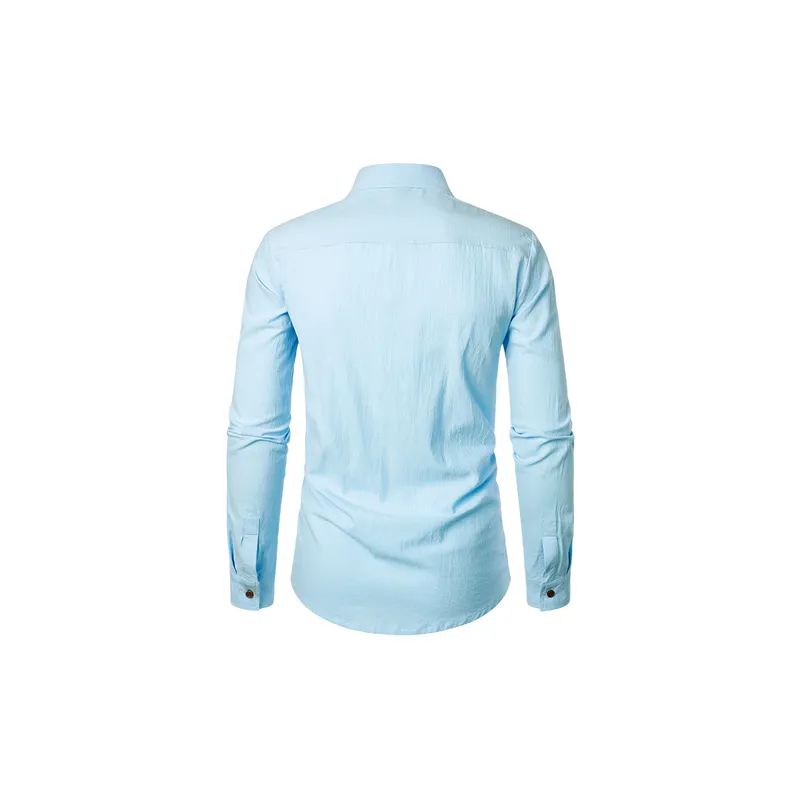 Fashionable Basics Cotton Blended Fabric Shirt-7