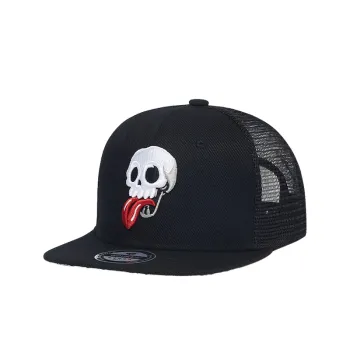 Embroidery Skull Hip hop Cap