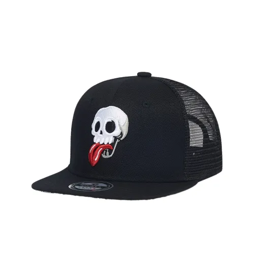 Embroidery Skull Hip hop Cap