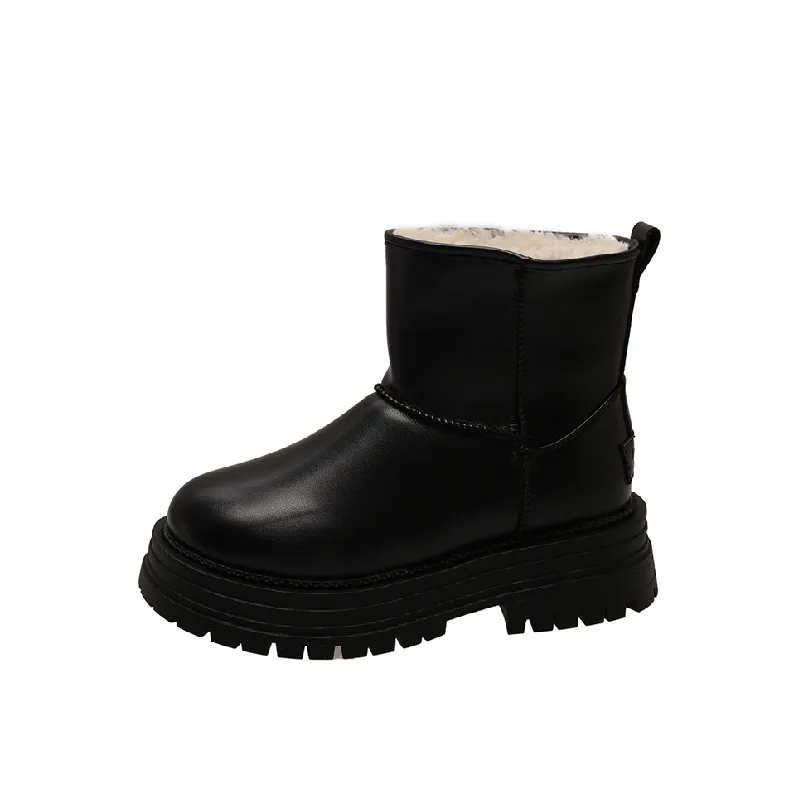 Simple Warm Snow Boots-0