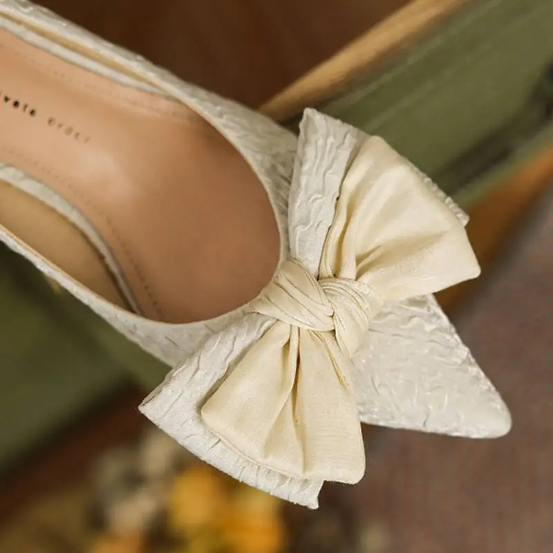 Retro Simple Funky High Heels-3