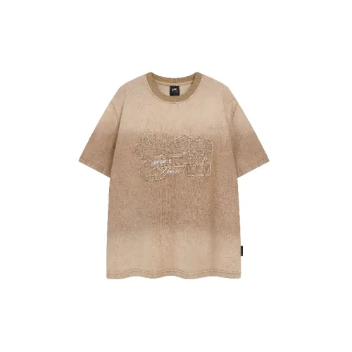 Retro Ombre Combed Cotton T Shirt