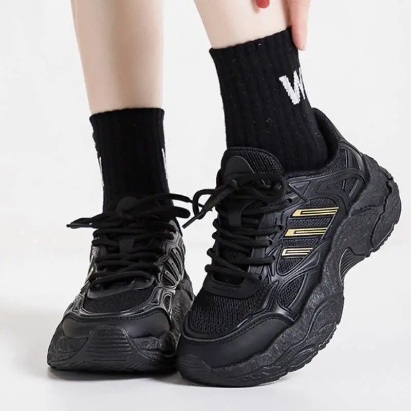 Retro Breathable Chunky Sneakers-1