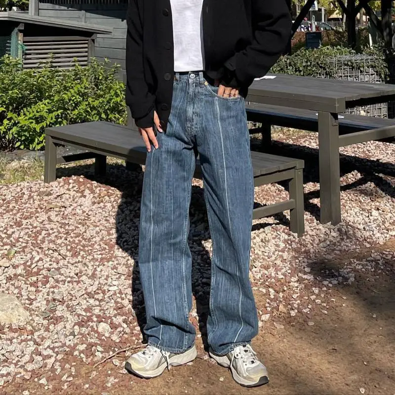 Fashionable Washed Jeans-2