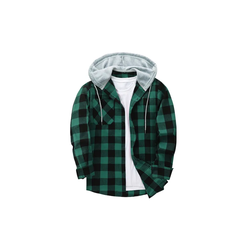 Casual Fashionable Cotton Blended Fabric Shirt-7