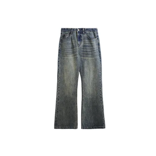 Retro Straight Leg Jeans