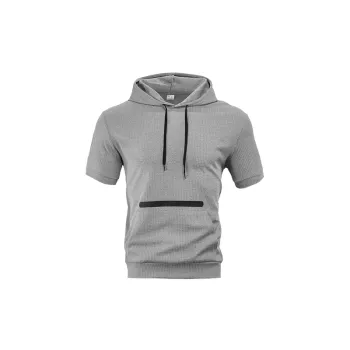 Simple Fashionable Blended Synthetic Fabrics T Shirt