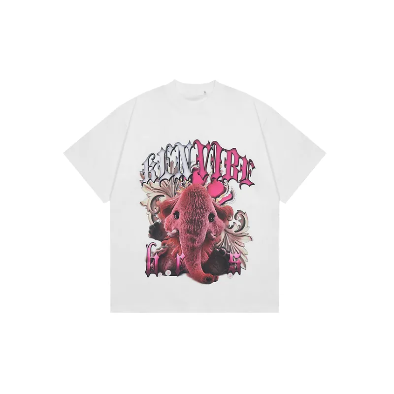 Retro Anima 100% Cotton T Shirt-0