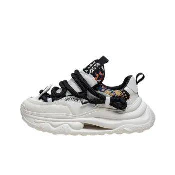 Sporty Letter Chunky Sneakers