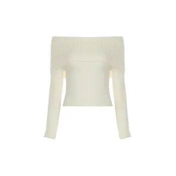 Funky Warm Polyester Knitwear Women