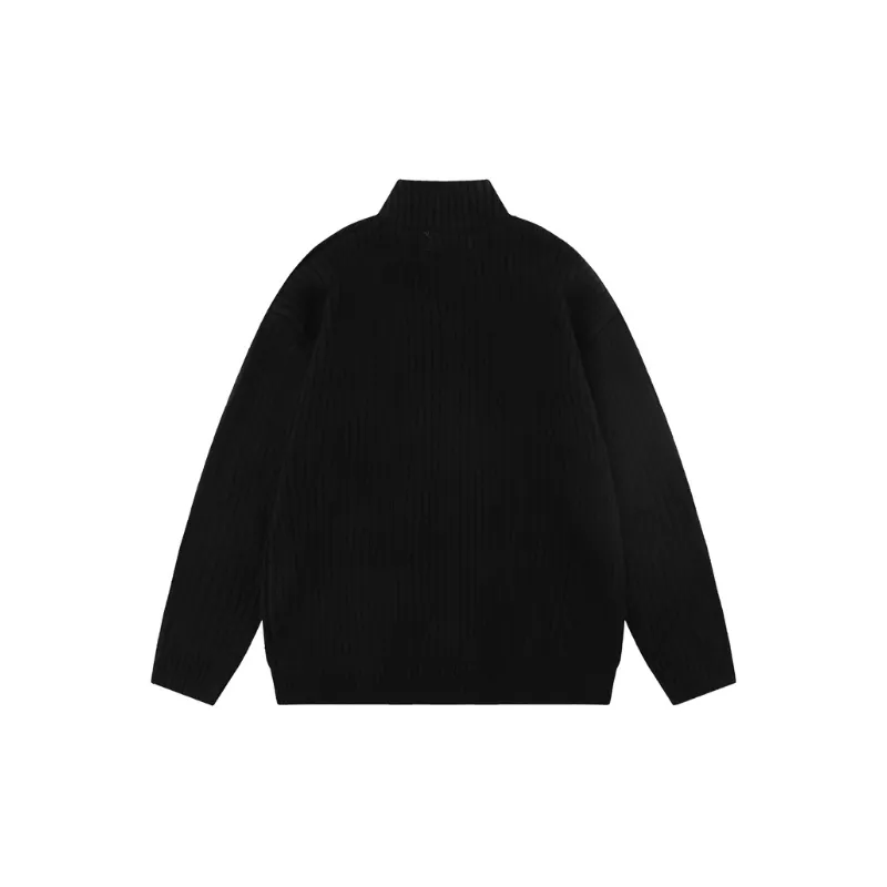 Fashionable Loose Sweater-1