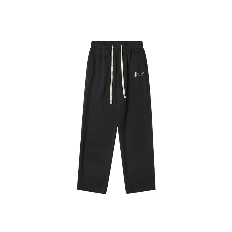Casual Plain Huacotton Sports Pants-4