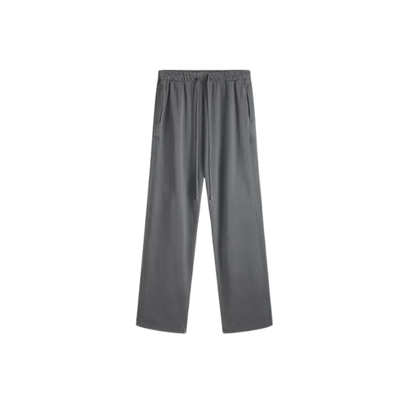 Fashion Washed Cotton Sports Pants-12