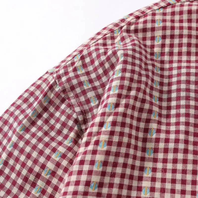 Retro Fashionable Long Sleeve Shirt-5