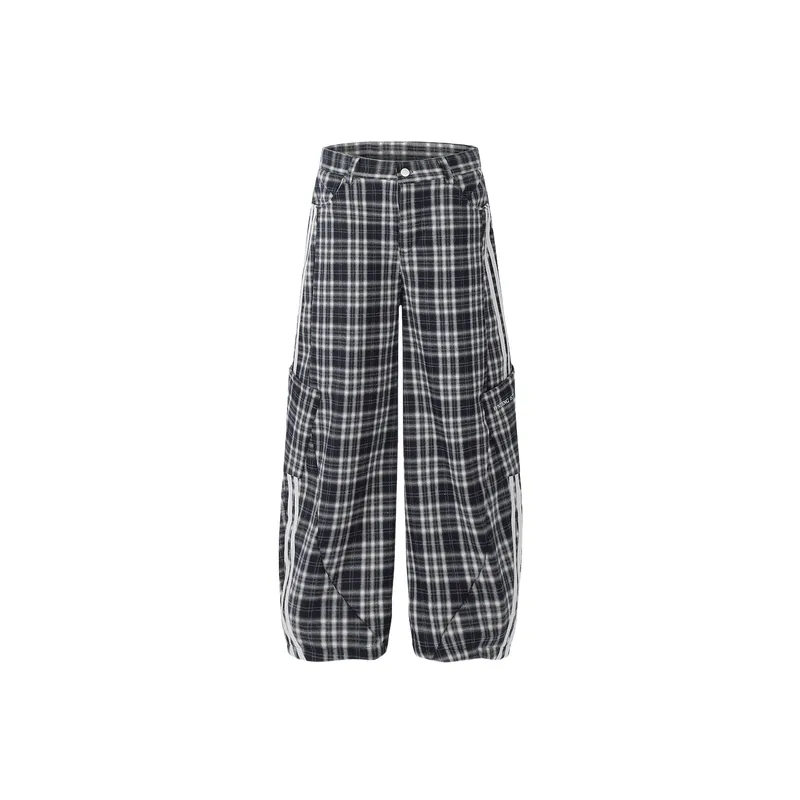 Fashionable Simple Cotton Blended Fabric Casual Pants-2