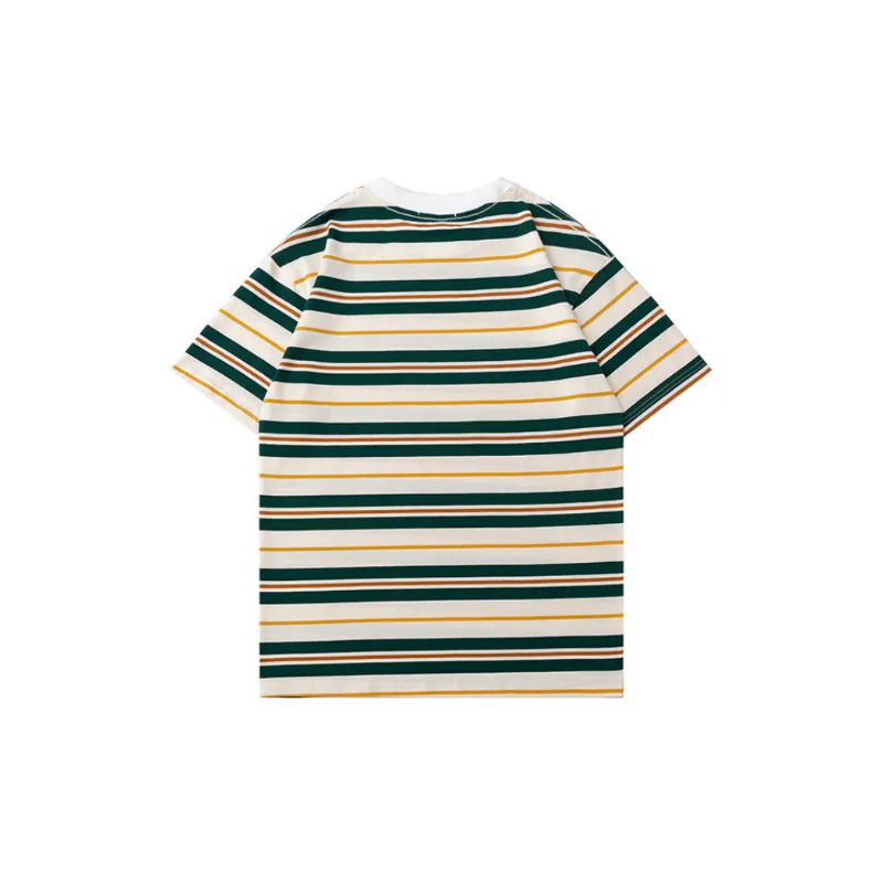 Simple Embroidered Cotton T-Shirt-1