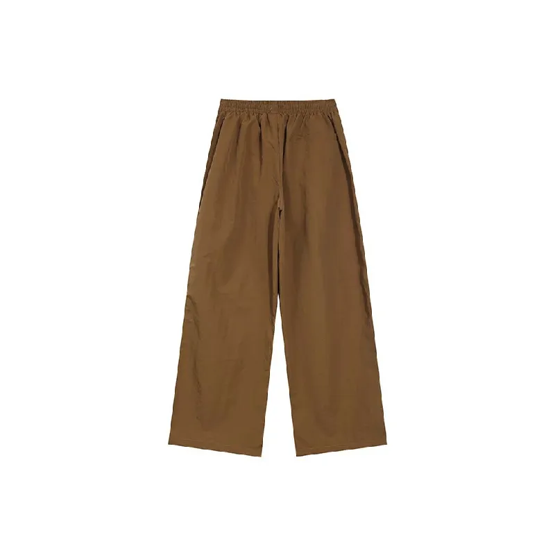 Retro Loose Blended Synthetic Fabrics Casual Pants-1