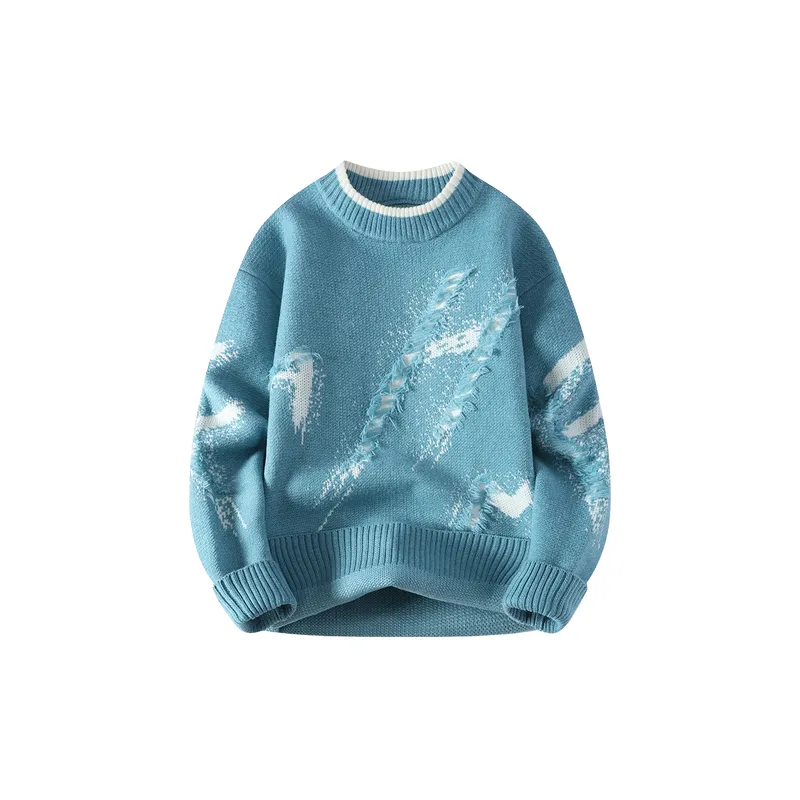 Trendy Simple Loose Sweater-2