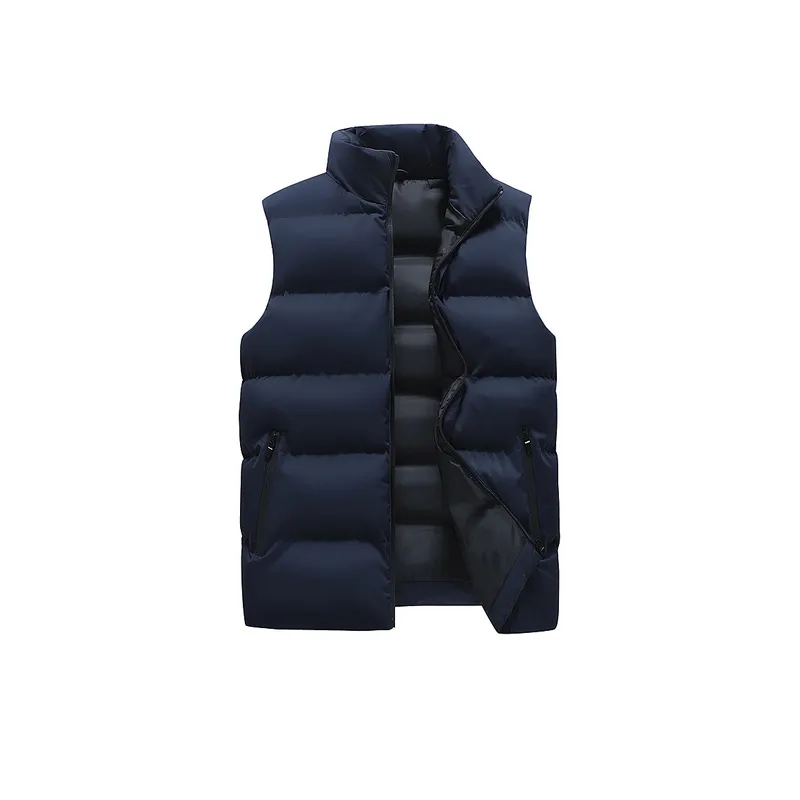 Fashionable Plain Warming Polyester Jacket-0