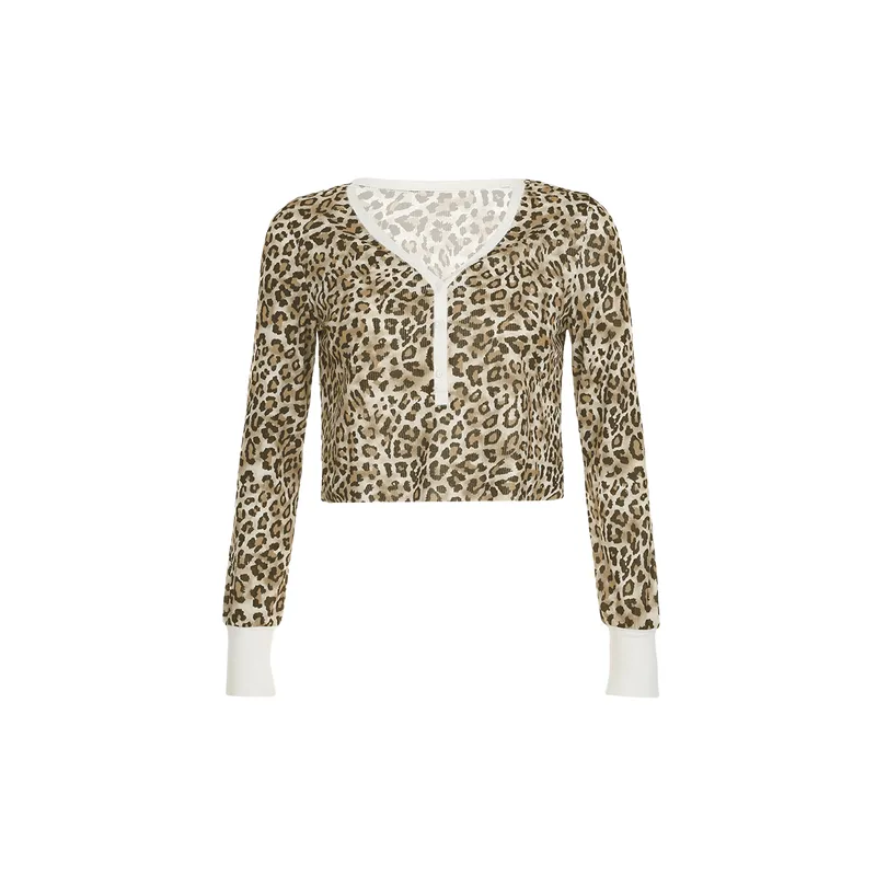 Fashionable Sexy Rib Knit T Shirt Women-5
