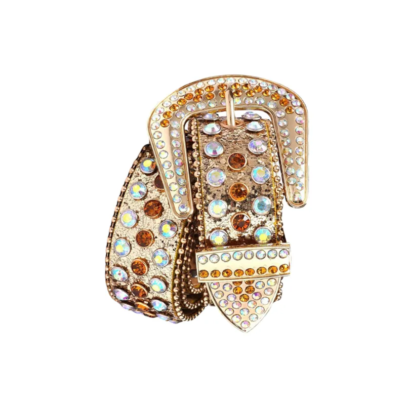 Fashionable Funky Leather Belt Women-0