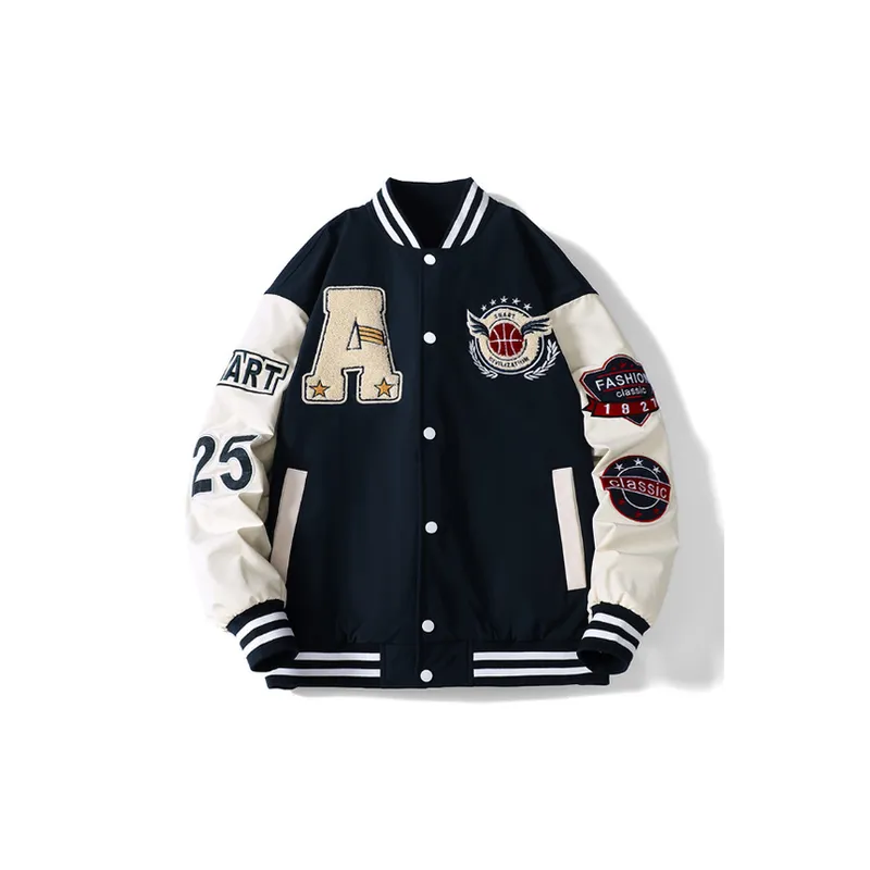 Tide Retro Embroidered Jacket-10