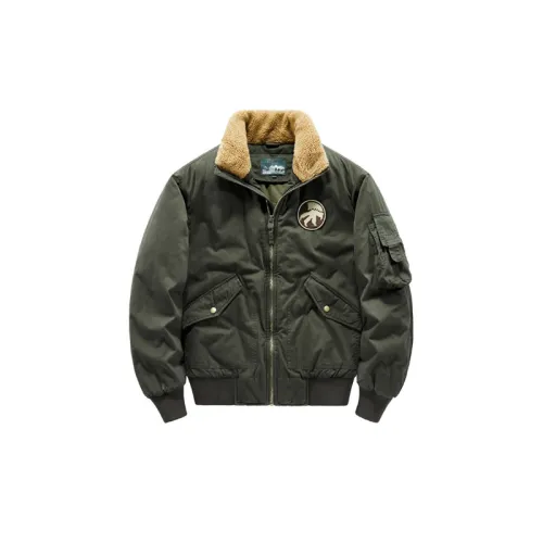 Retro Tooling Thickened Cotton Coat