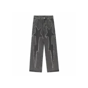 Loose Casual Niche Design Jeans