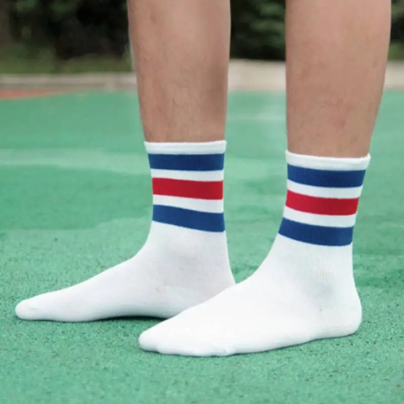 Fashionable Basics Blended Fabric Mid Calf Sock-2