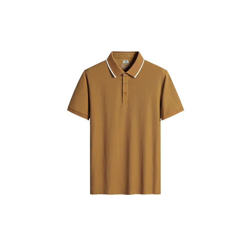 Casual Plain Cotton Polo-7