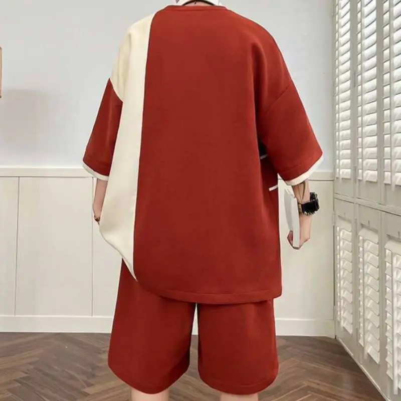 Trendy Sports Two Piece Set-9
