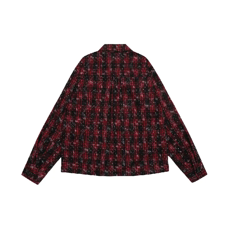 Casual Loose Cotton Blended Fabric Shirt-7