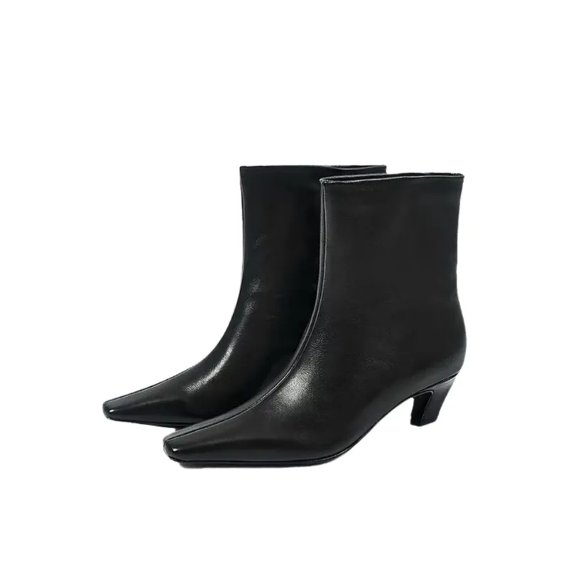 Simple Fashionable Ankle Boots-0