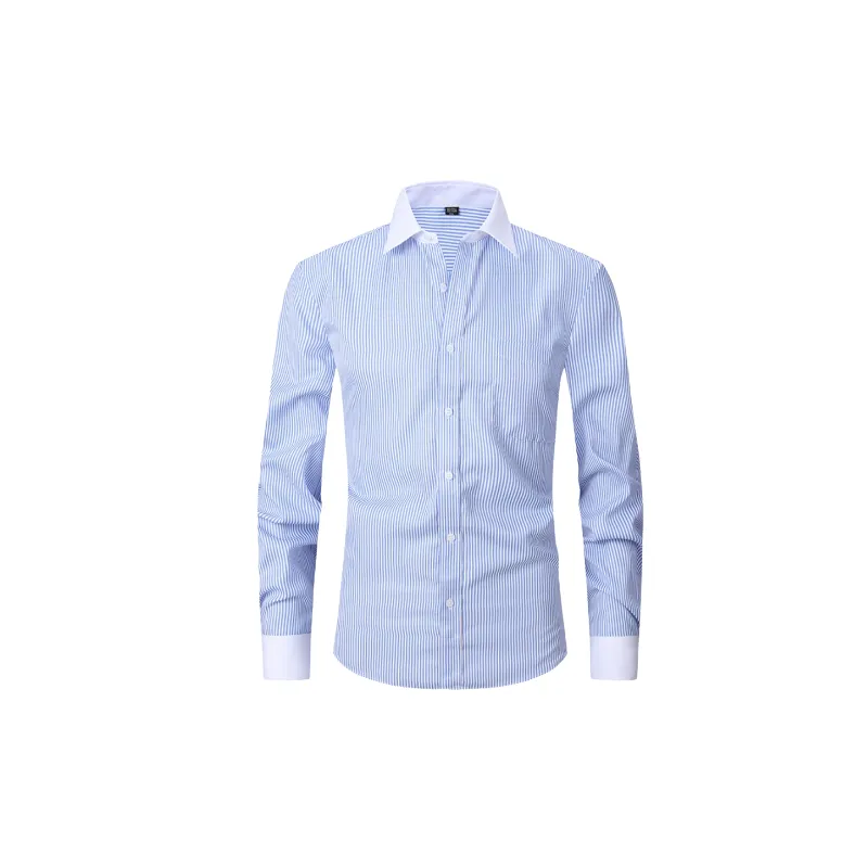 Business Simple Cotton Shirt-9