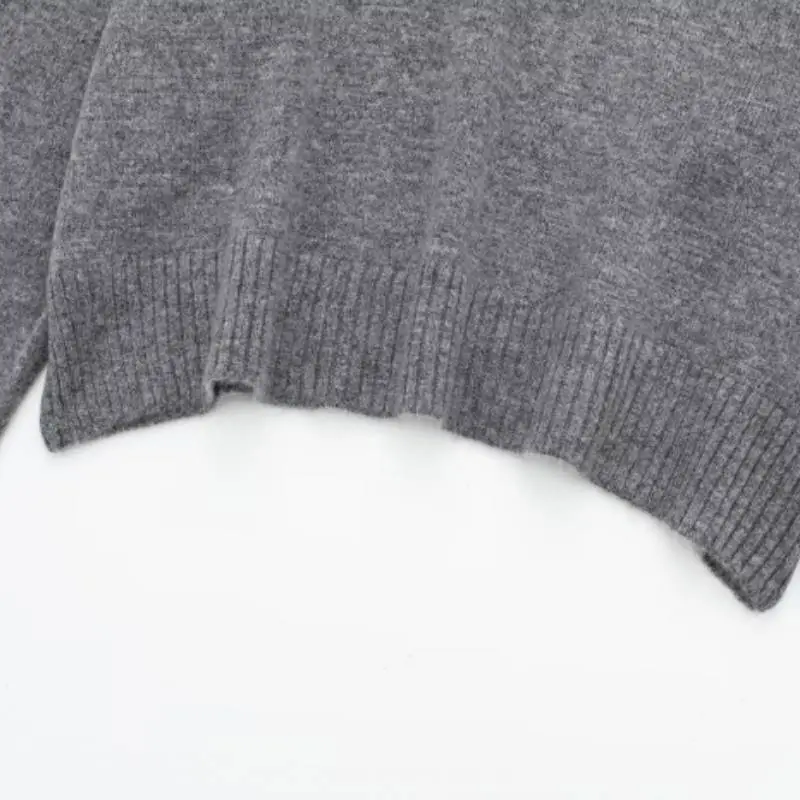 Casual Loose Polyester Sweater Women-3