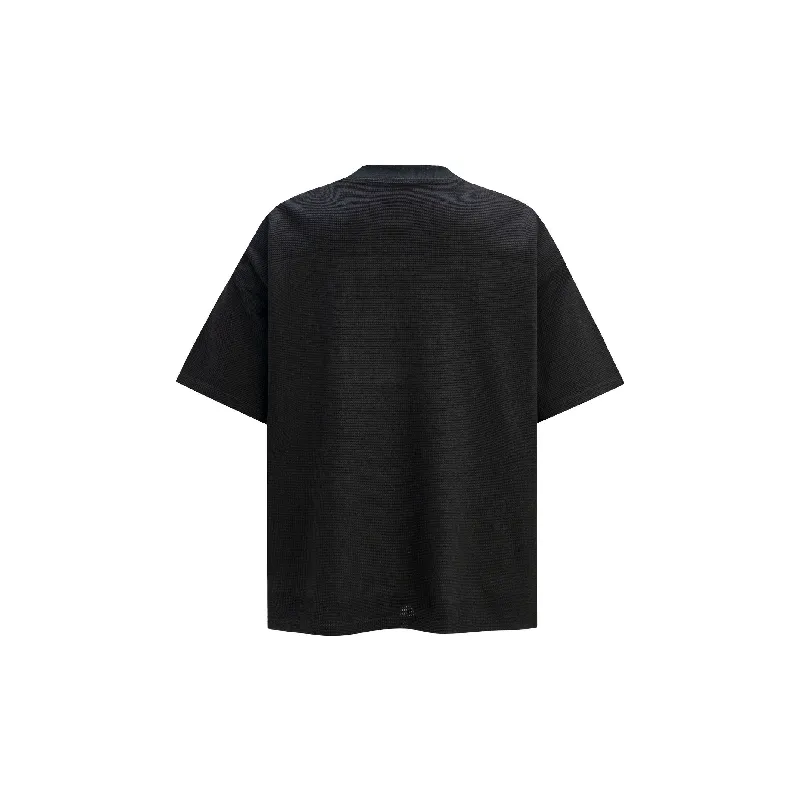 Casual Loose Combed Cotton T Shirt-1