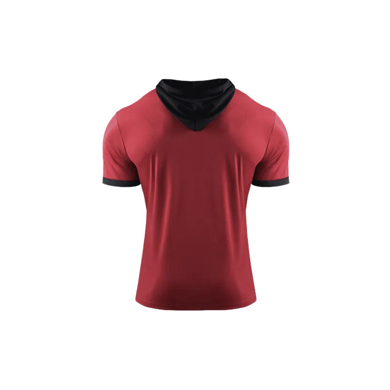 Sporty Short Sleeve Polyester T Shirt-7