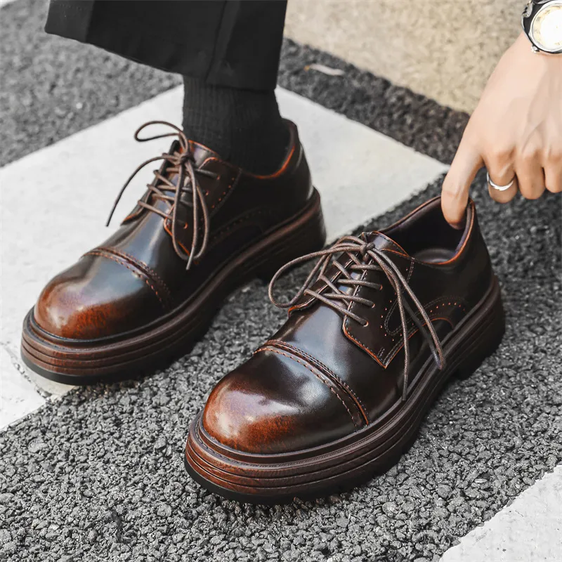 Retro Casual Dress Shoes-1