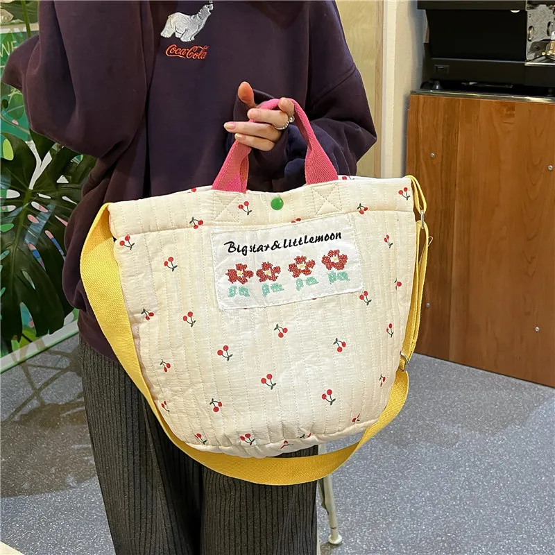 Cute Embroidery Shoulder Bag-1