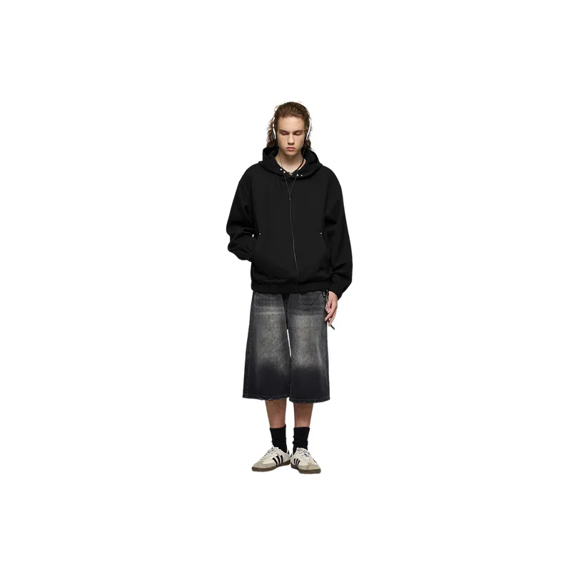 Fashion Loose Polyester Sweatshirt-8