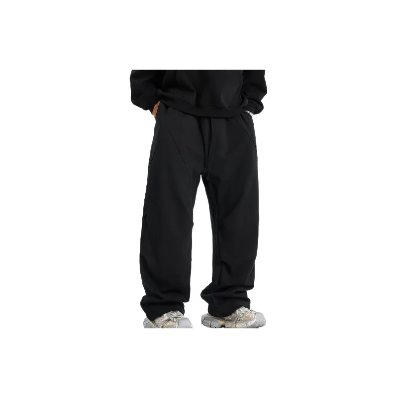 Street Washed Cotton Sports Pants-2