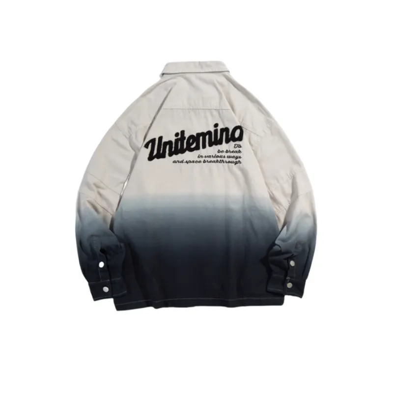Embroidered Gradient Jacket-1
