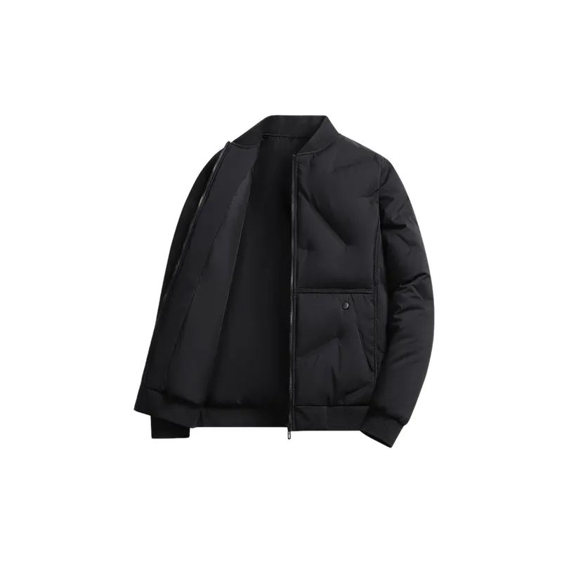 Casual Warming Grey Duck Down Jacket-2
