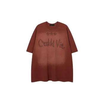 Tie Dye Loose 100% Cotton T Shirt Unisex
