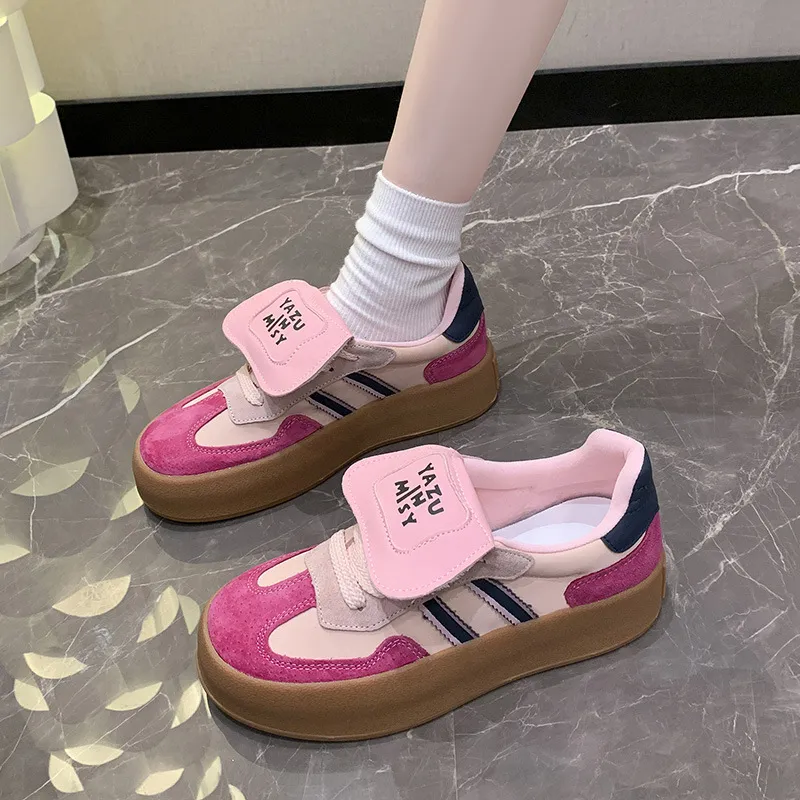 Casual Lace Up Platform Shoes-2