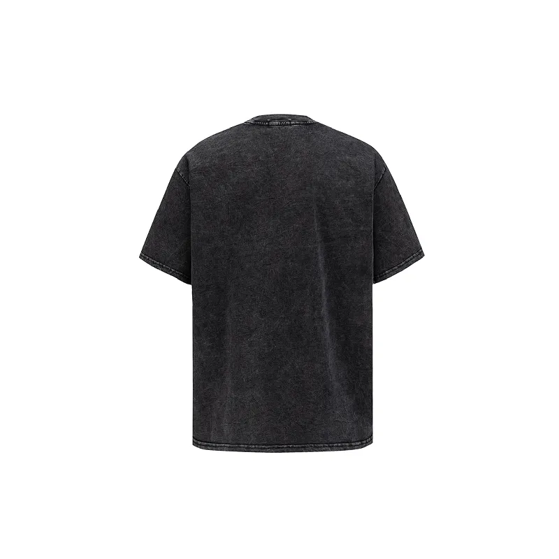 Fashionable Loose 100% Cotton T Shirt-1