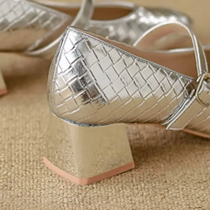 Casual Fashionable Mary Jane Shoes-7